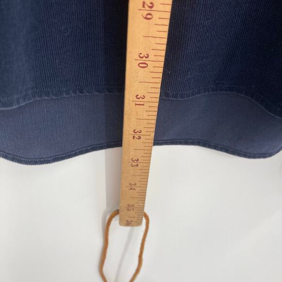 Ralph Lauren Blake Cotton Corded Long Sleeve Piny Navy Button Up Men’s XL - Picture 10 of 10